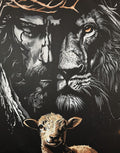 Lion and the Lamb Print