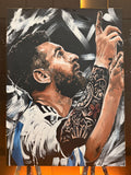 Leonel Messi Painting — SOLD